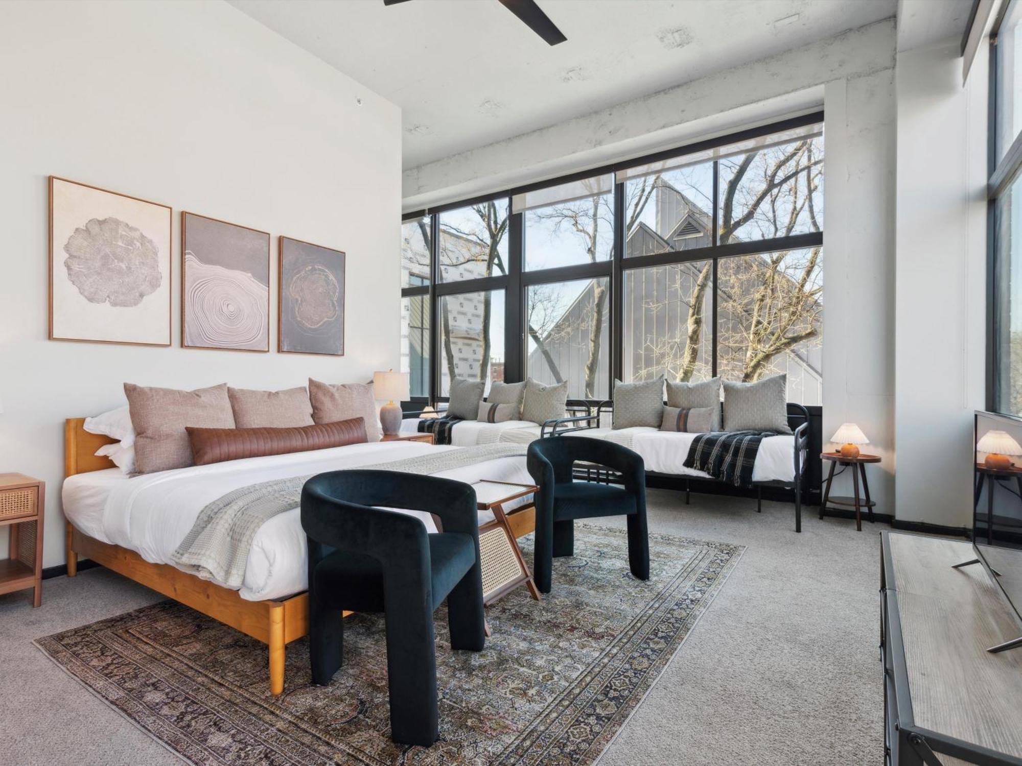 Large 3Br Apts & Studios, Free Parking, Gym, Game Room Philadelphia Exteriör bild