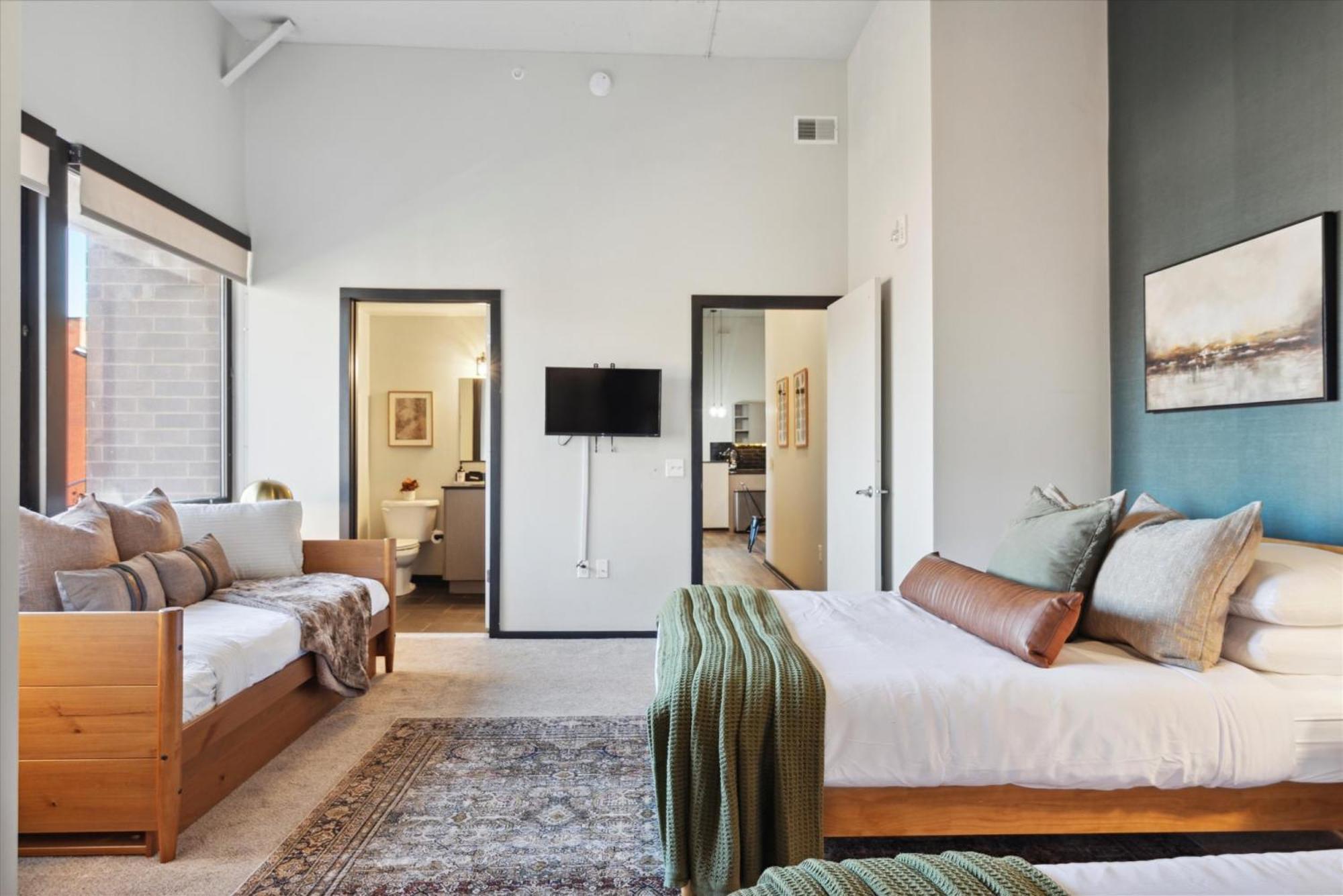 Large 3Br Apts & Studios, Free Parking, Gym, Game Room Philadelphia Exteriör bild