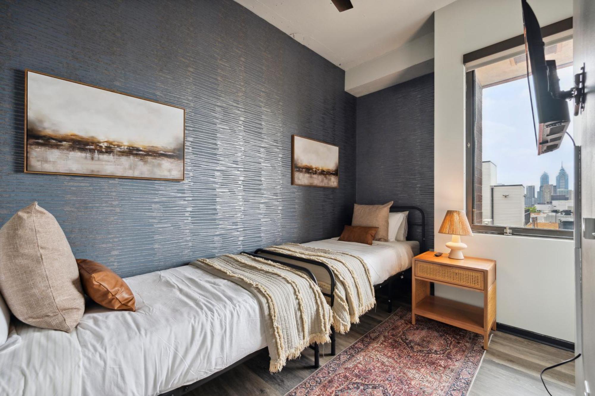 Large 3Br Apts & Studios, Free Parking, Gym, Game Room Philadelphia Exteriör bild